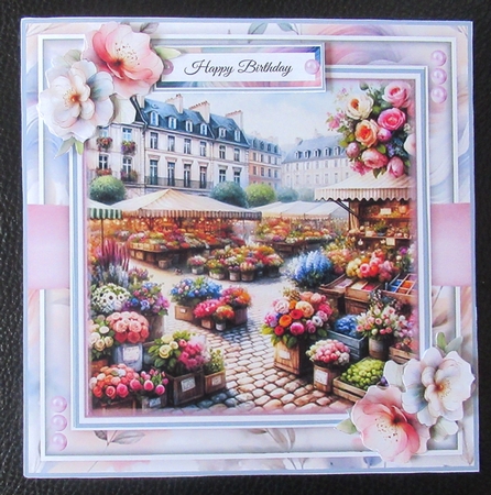 The Flower Market Mini Page Kit by Davina Rundle