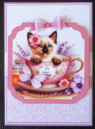I LOVE TEA - CATS by Davina Rundle