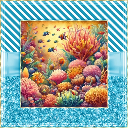 Coral Reef 1 by Davina Rundle