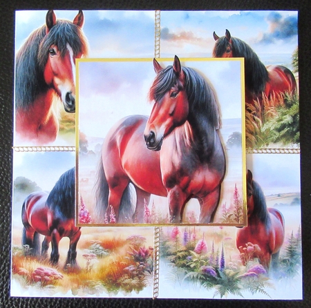 Misty Morning Horse by Davina Rundle