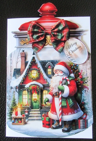 Santa Christmas Mason Jar Mini Page Kit by Davina Rundle