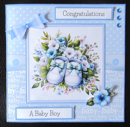 Baby Boy Booties by Davina Rundle