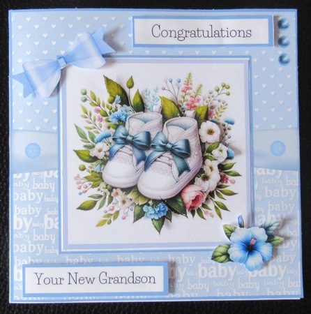 Baby Boy Booties by Davina Rundle