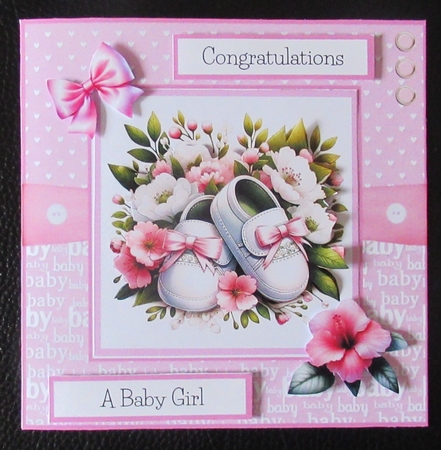 Baby Girl Booties by Davina Rundle