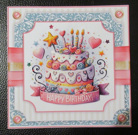 8x8 Birthday Celebration No.1 by Davina Rundle