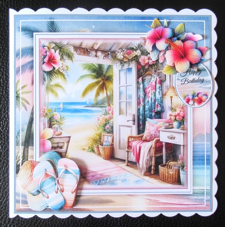 Tropical Paradise Mini Page Kit by Davina Rundle