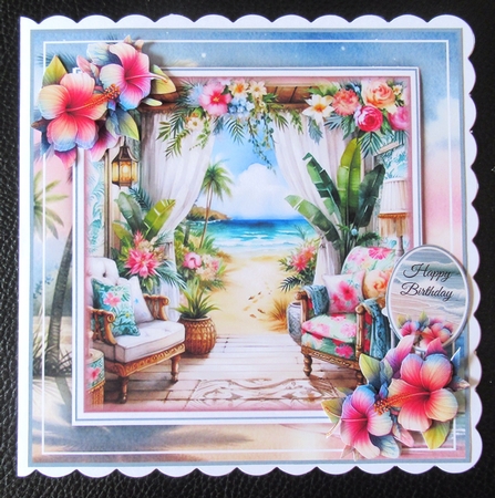 Tropical Paradise Mini Page Kit by Davina Rundle