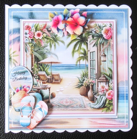 Tropical Paradise Mini Page Kit by Davina Rundle