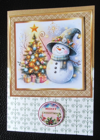 Christmas Snowmen 1 by Davina Rundle