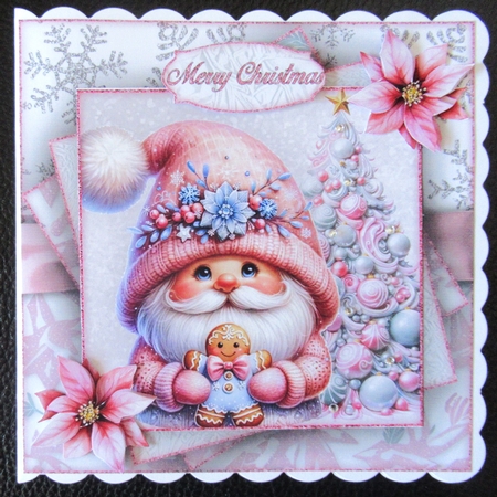 Pink Winter Gnome Mini Kit by Davina Rundle