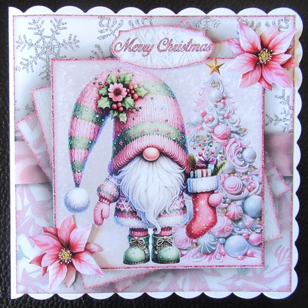 Pink Winter Gnome Mini Kit by Davina Rundle