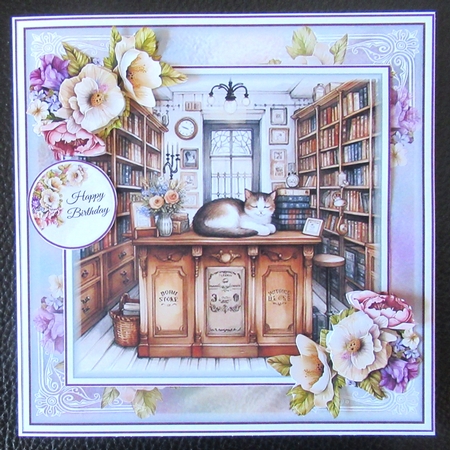 Old Fashioned Bookstore Mini Page Kit by Davina Rundle