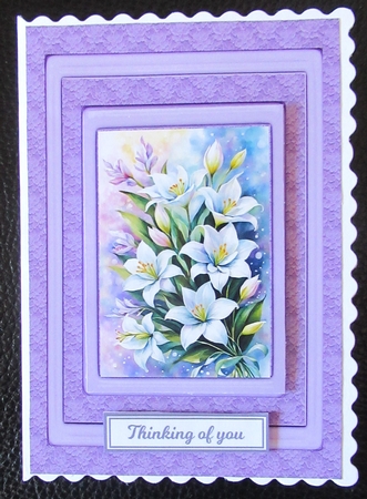 Lace Glass A5 Backgrounds-Sweet by Davina Rundle