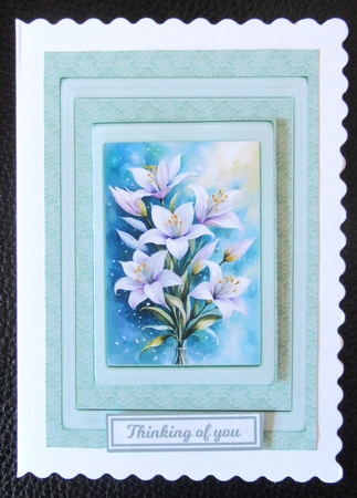 Lace Glass A5 Backgrounds-Sweet by Davina Rundle