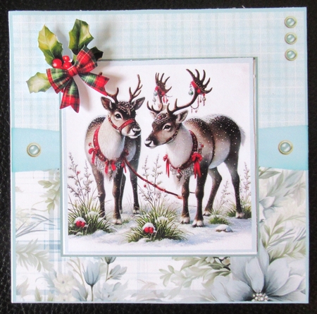 Christmas Reindeers by Davina Rundle