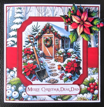 Festive gardens 7x7 by Davina Rundle