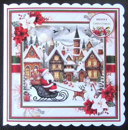 Whimsical Christmas Town Mini Page Kit by Davina Rundle