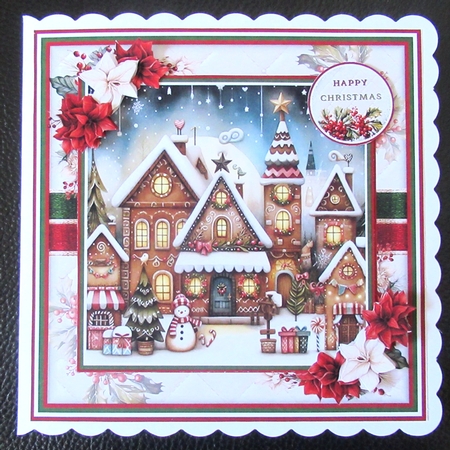 Whimsical Christmas Town Mini Page Kit by Davina Rundle