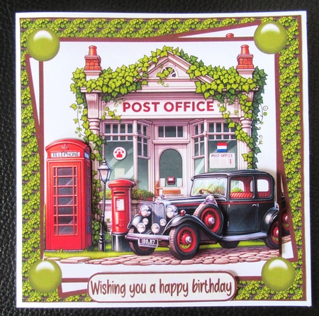 The vilage post office 7x7 by Davina Rundle