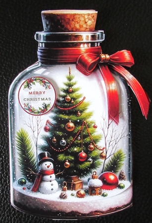Christmas In A Bottle Mini Page Kit by Davina Rundle