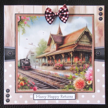 At the Station by Davina Rundle