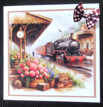 At the Station by Davina Rundle