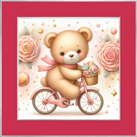 Bike Bear by Davina Rundle