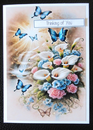 A4 - Condolence Card 8 by Davina Rundle