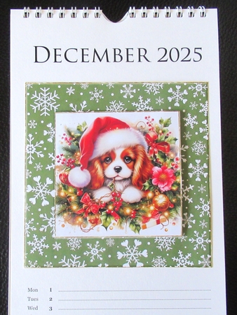Christmas Decoration Pups 5 by Davina Rundle