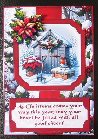 Festive gardens A5 by Davina Rundle