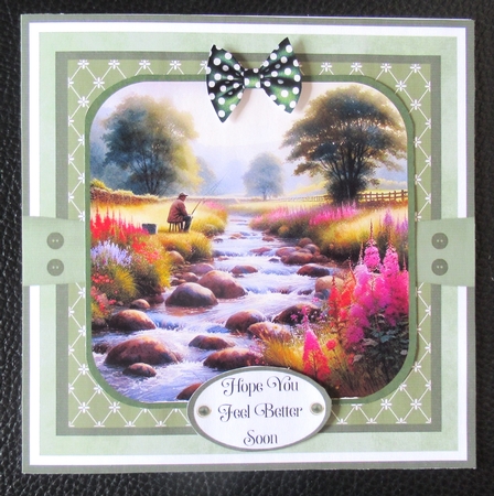 Fishing by the Stream by Davina Rundle