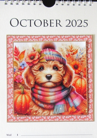 Pumpkin Fall Dogs 3 by Davina Rundle
