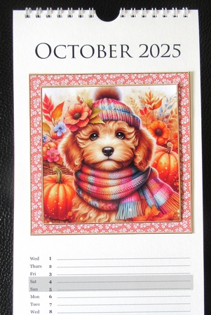 Pumpkin Fall Dogs 3 by Davina Rundle