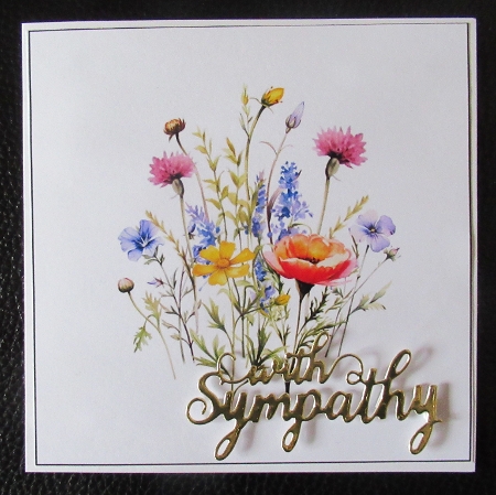 Meadow Flowers Card Toppers by Davina Rundle