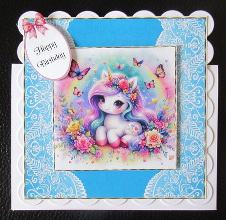 Whimsical Unicorn by Davina Rundle