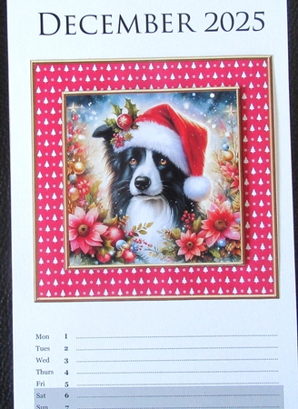 Christmas Decoration Dogs 14 by Davina Rundle