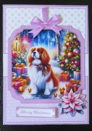 PRETTY CHRISTMAS DOGS by Davina Rundle