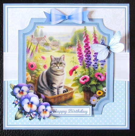 COTTAGE GARDEN CATS by Davina Rundle