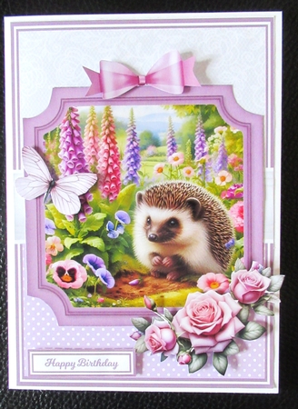 COTTAGE GARDEN HEDGEHOGS by Davina Rundle