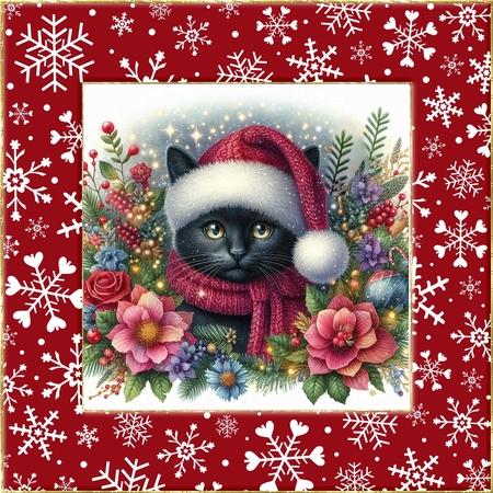 Christmas Cats 2 by Davina Rundle