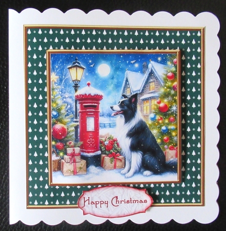 Christmas Dog Mail For You 1 by Davina Rundle