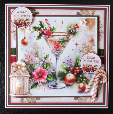 Christmas Cocktails Mini Page Kit by Davina Rundle