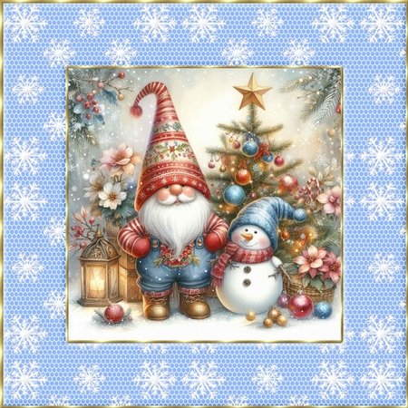 Christmas Gnome Friends  by Davina Rundle