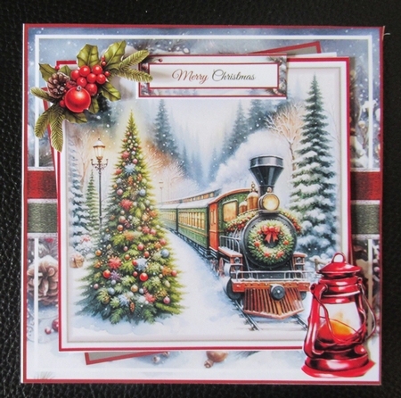 Christmas Train Mini Page Kit by Davina Rundle