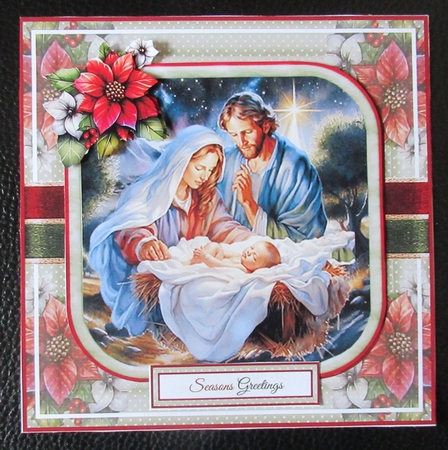 Christmas Nativity 02 Mini Page Kit by Davina Rundle