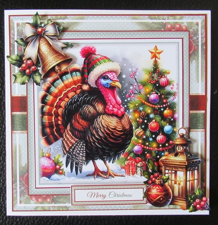 Christmas Turkey Mini Page Kit by Davina Rundle