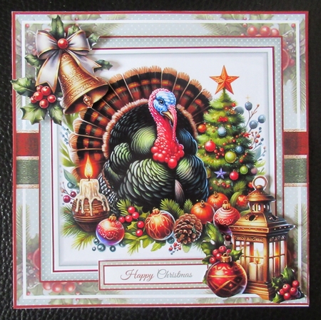 Christmas Turkey Mini Page Kit by Davina Rundle