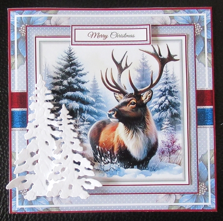 Winter Stag Mini Page Kit by Davina Rundle