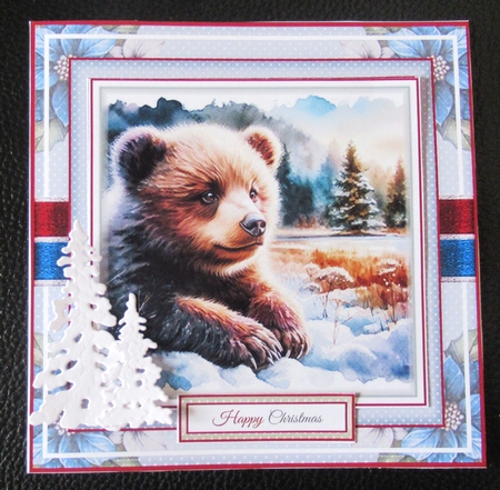 Winter Bear Mini Page Kit by Davina Rundle