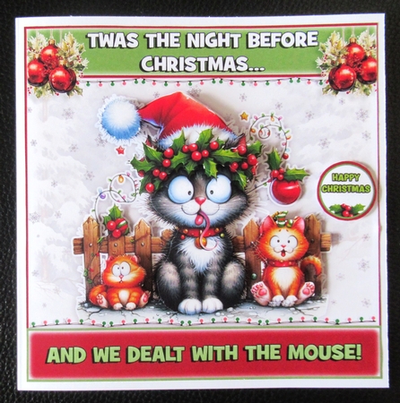Meowy Christmas! by Davina Rundle